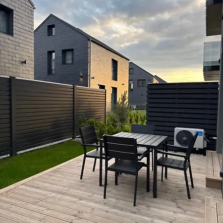 Lägenhet Ramu Ramu - Two-bedroom With Pool & Jacuzzi Palanga