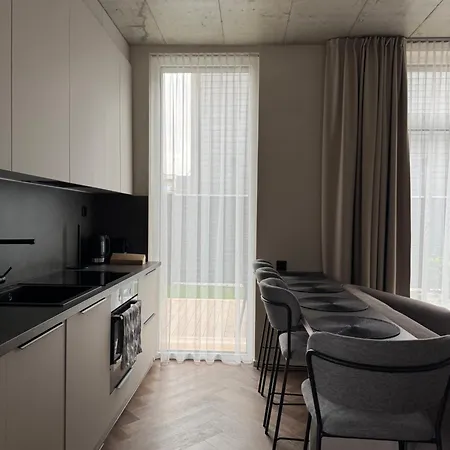 Ramu Ramu - Two-bedroom With Pool & Jacuzzi Lägenhet Palanga